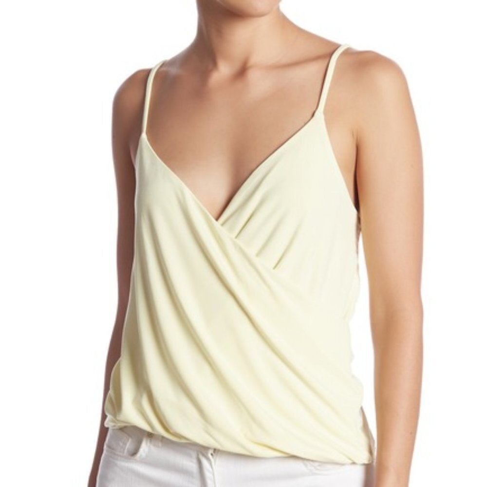 Free Press Easy Wrap Cami Yellow Pastel Large